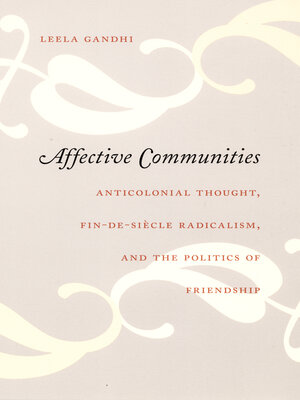 cover image of Affective Communities